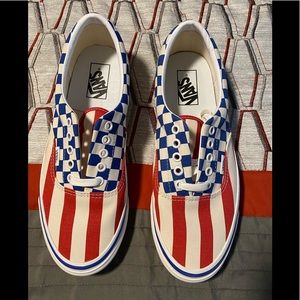 Vans Era 95 Dx (Red, White, & Blue) Size 9
